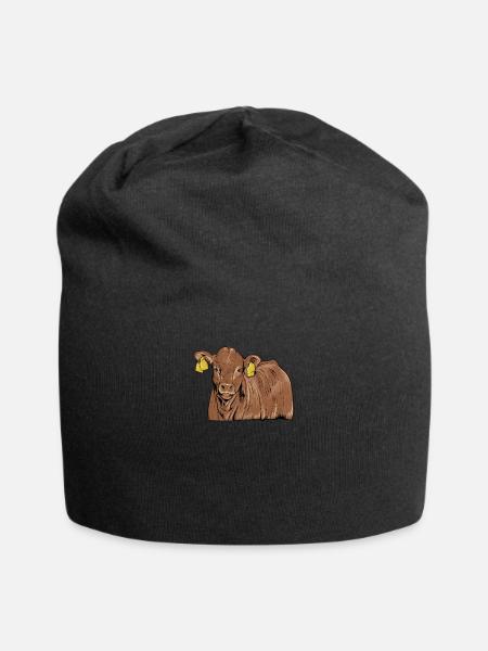 Viande bovine du Limousin I France Elevage bovin pour - Bonnet en jersey - noir