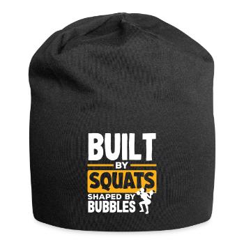 Built by Squats Shaped by Bubbles - Jersey-Beanie - Schwarz - Vorne