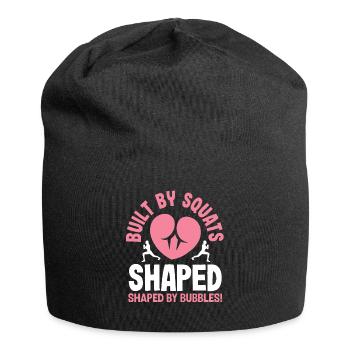 Built by Squats Shaped by Bubbles - Jersey-Beanie - Schwarz - Vorne