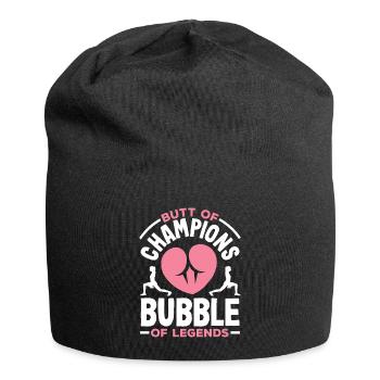 Butt of Champions, Bubble of Legends - Jersey-Beanie - Schwarz - Vorne