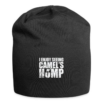 I enjoy seeing Camel's Hump Dromedar - Jersey-Beanie - Schwarz - Vorne