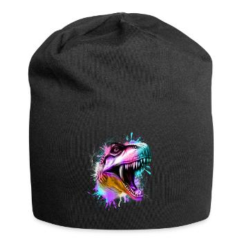 T Rex Bunt - Jersey Beanie - black - Front
