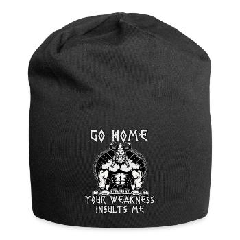 Wikinger Fan Sportler Nordmann Krieger Wikinger - Jersey-Beanie - Schwarz - Vorne
