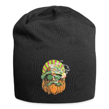 Hippie Trip Gras Cannabis Rauchen - Jersey-Beanie - Schwarz - Vorne
