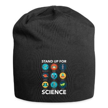 Stand Up For Science Biology Physics School - Bonnet en jersey - noir - Devant