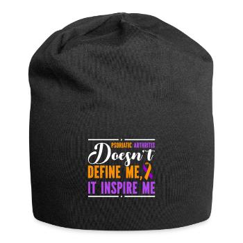 Psoriasis-arthritis Definiert Mich Nicht, Sie - Jersey-Beanie - Schwarz - Vorne
