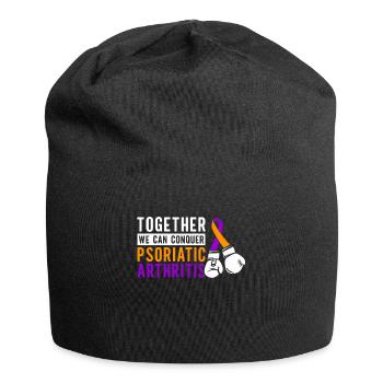 Together We Can Beat Psoriatic Arthritis - Jersey Beanie - black - Front
