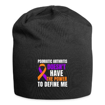 Psoriatische Arthritis Hat Nicht Die Macht, Mich - Jersey-Beanie - Schwarz - Vorne