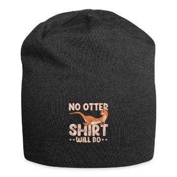 Otter - Jersey Beanie - charcoal grey - Front