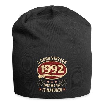 31st Birthday 1992 31 Good Vintage - Jersey Beanie - black - Front