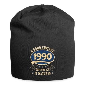 33rd Birthday 1990 33 Good vintage - Jersey Beanie - black - Front