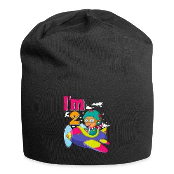 Now i'm 2 - Jersey-Beanie - Schwarz - Vorne