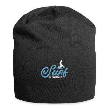 Surf The Endless Wave Wakesurfing Wakesurf Wake - Bonnet en jersey - noir - Devant