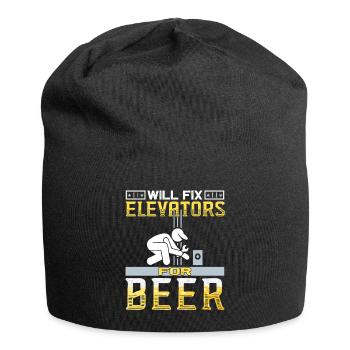 Elevator Inspector - Elevator Mechanic - Jersey Beanie - black - Front