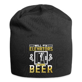 Elevator Inspector - Elevator Mechanic - Jersey Beanie - black - Front