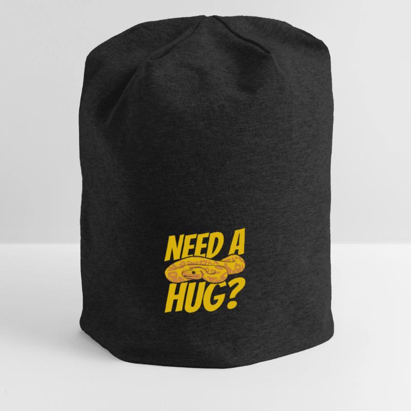 Need A Hug Python Schlange Pythonzüchter Banana Jersey-Beanie