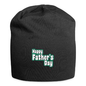 Happy Father's day - Jersey-Beanie - Schwarz - Vorne