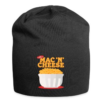 Macaroni and Cheese Mac And Cheese Gift - Jersey Beanie - black - Front
