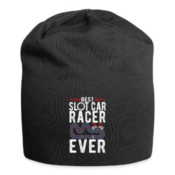 Best Slot Car Racer Ever Slot Car Racing Lover - Jersey-Beanie - Schwarz - Vorne