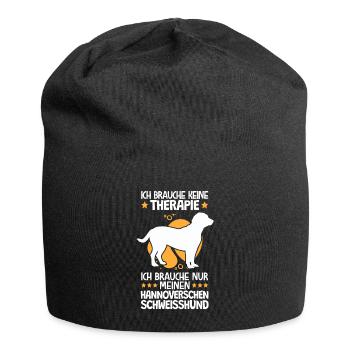 Brauche nur meinen Hannoverscher Schweißhund - Jersey-Beanie - Schwarz - Vorne