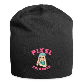 Internationaler Frauentag Gamer - Jersey-Beanie - Schwarz - Vorne