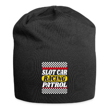 Slot Car Racing Patrol Idée cadeau - Bonnet en jersey - noir - Devant