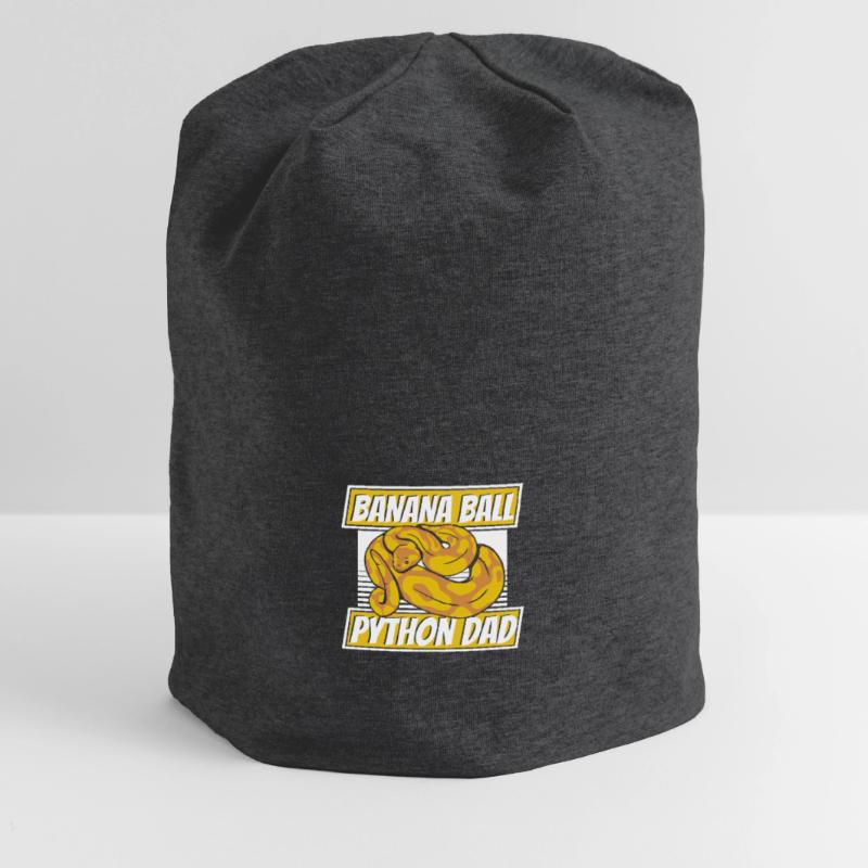 Banana Ball Python Dad Python Snake Banana Jersey Beanie