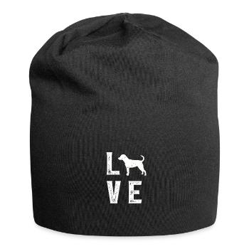 Patterdale Love - Jersey Beanie - black - Front