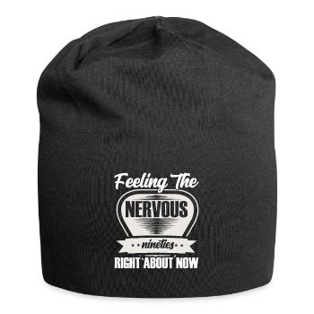 Feeling the nervous nineties - Jersey Beanie - black - Front
