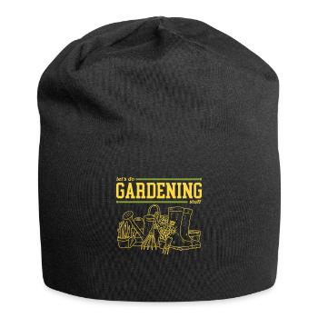 Garden Home Gardener Gardener Gardener Gardening Gift - Jersey Beanie - black - Front