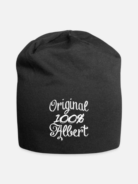 Original 100% Albert - Jersey-Beanie - Schwarz