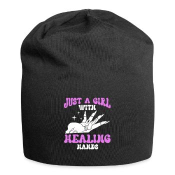 Massage Therapist Therapy Licensed Masseur - Jersey Beanie - black - Front