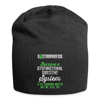 Guerrier de la sensibilisation à la gastroparésie Survivant - Bonnet en jersey - noir - Devant