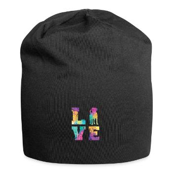 Appenzeller Love - Bonnet en jersey - noir - Devant