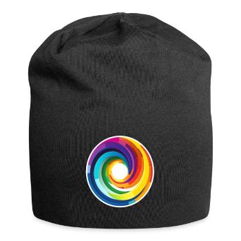 Rain circle - Jersey Beanie - black - Front