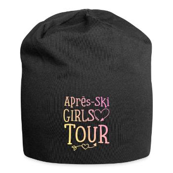 Apres-Ski Girls Tour - Jersey-Beanie - Schwarz - Vorne