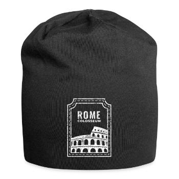 Rome Colisée Rome Colisée Souvenir Landmark - Bonnet en jersey - noir - Devant
