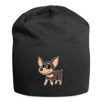 Chihuahua Dog Breed Dog Dogs - Jersey Beanie - black - Front
