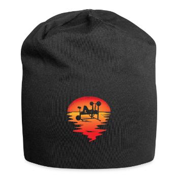 Accessoires de fitness pour athlètes - Bonnet en jersey - noir - Devant