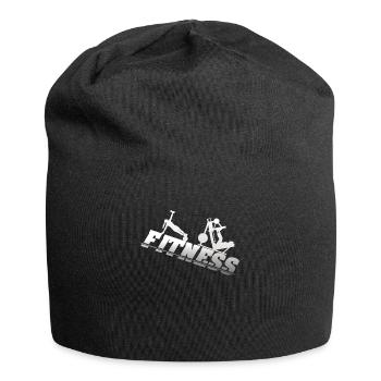 Accessoires de fitness pour athlètes - Bonnet en jersey - noir - Devant