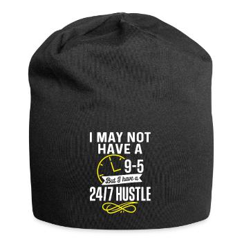 Unternehmer Unternehmen Unternehmertum - Jersey-Beanie - Schwarz - Vorne