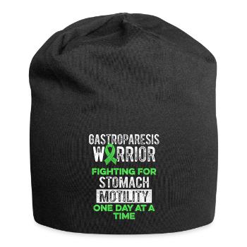 Guerrier de la sensibilisation à la gastroparésie Survivant - Bonnet en jersey - noir - Devant
