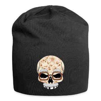 Dad Grandpa Grandparents Day Día De Los Muertos - Jersey Beanie - black - Front