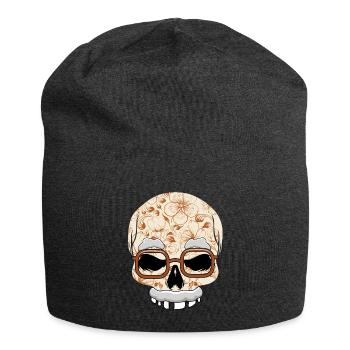Papa Grand-père Grands-parents Journée Día De Los Muertos - Bonnet en jersey - charbon - Devant