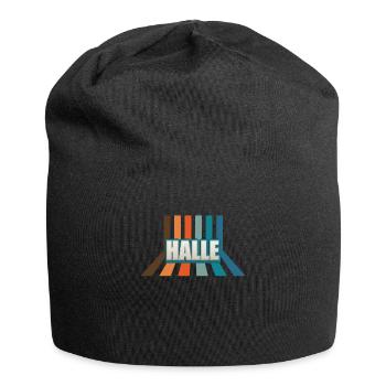 Hallenserin Hallenser Halle - Jersey-Beanie - Schwarz - Vorne