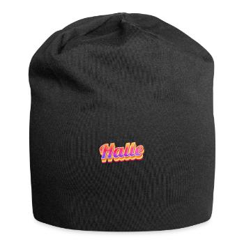 Hallenserin Hallenser Halle - Jersey-Beanie - Schwarz - Vorne