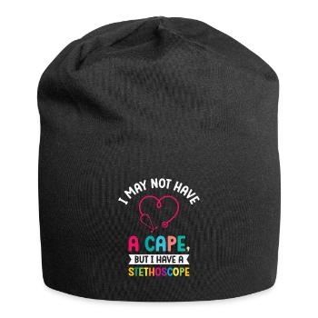 School Nurse Medical Nursing Nurse Appreciation - Jersey Beanie - black - Front