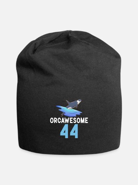 Cadeaux de baleines orques - Bonnet en jersey - noir