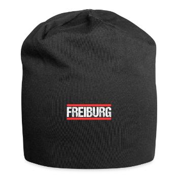 Freiburgerin Freiburger Freiburg - Jersey-Beanie - Schwarz - Vorne