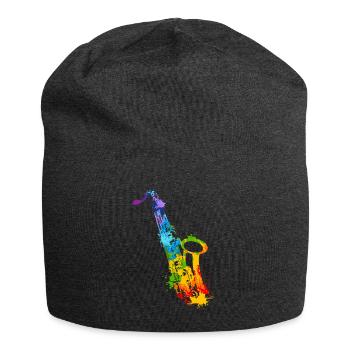 Splash Saxophon - Jersey-Beanie - Anthrazit - Vorne